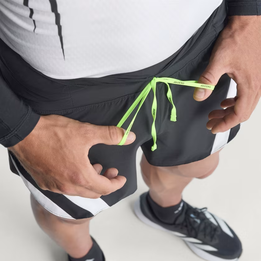 Adidas Free Shipping With AdiClub Adizero Archive Running Gel Short