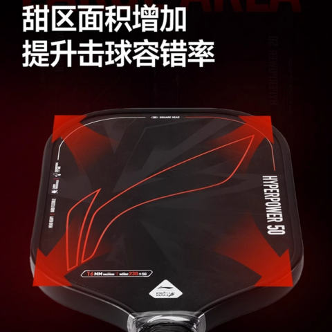 Li Ning Pickleball Paddles Carbon Fiber Unisex