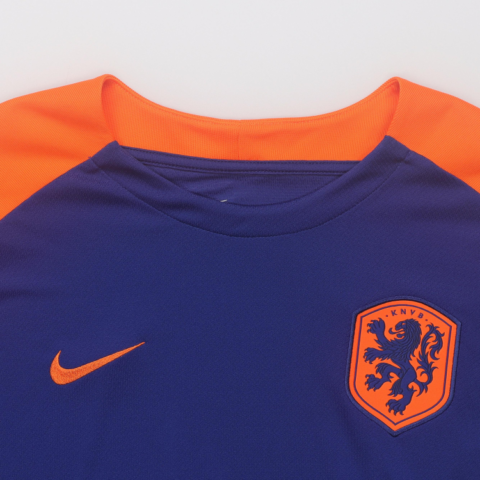 Nike Netherlands Strike Soccer Jersey Men’s Dark Royal Blue/Safety