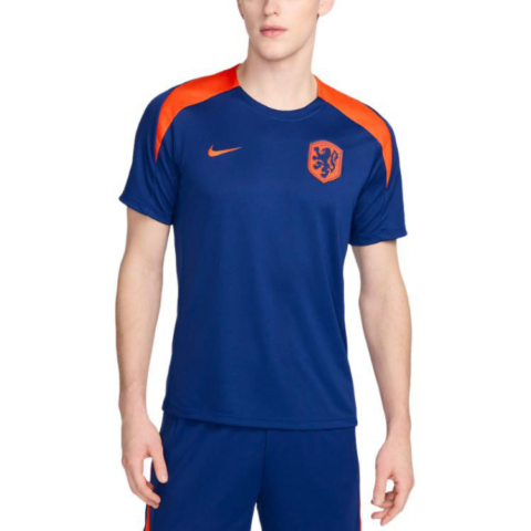 Nike Netherlands Strike Soccer Jersey Men’s Dark Royal Blue/Safety