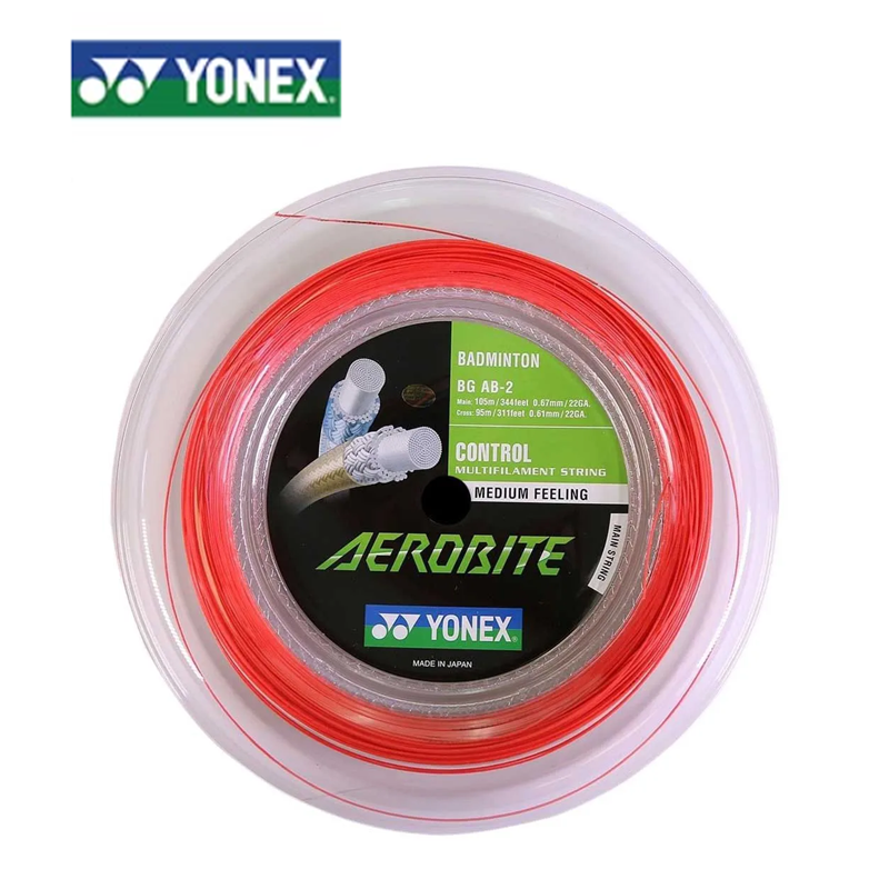 YONEX 137646565 Badminton Racket Strings Unisex 200 M Elasticity, Abrasion Resistant