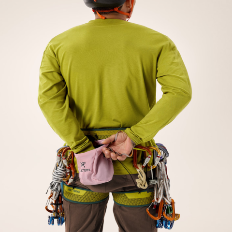 Arcteryx Polyamide Chalk Bags Fanny Pack Unisex Shell Chestnut Pink