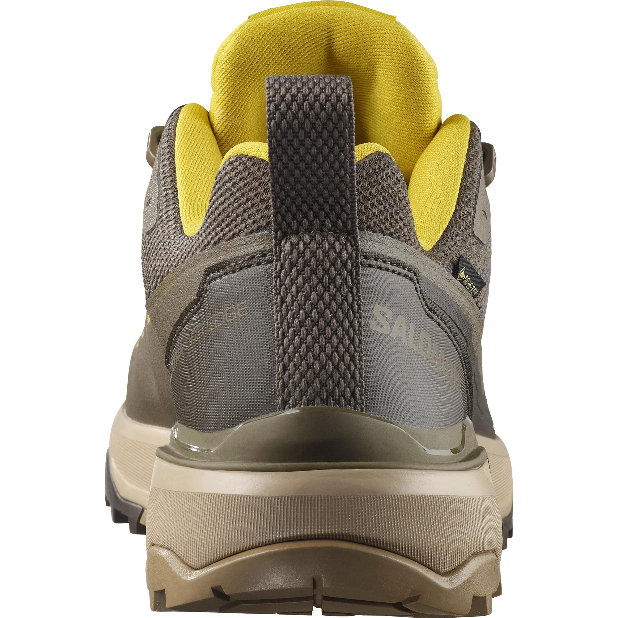 SALOMON X ULTRA 360 Mountaineering Hiking Shoes Unisex Brown Yellow