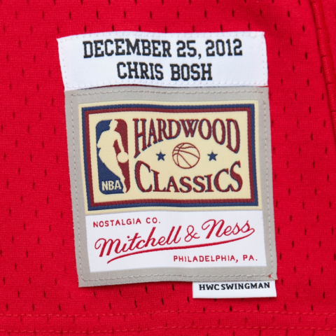 Mitchell Ness Chris Bosh Swingman Basketball Jersey Men’s Red