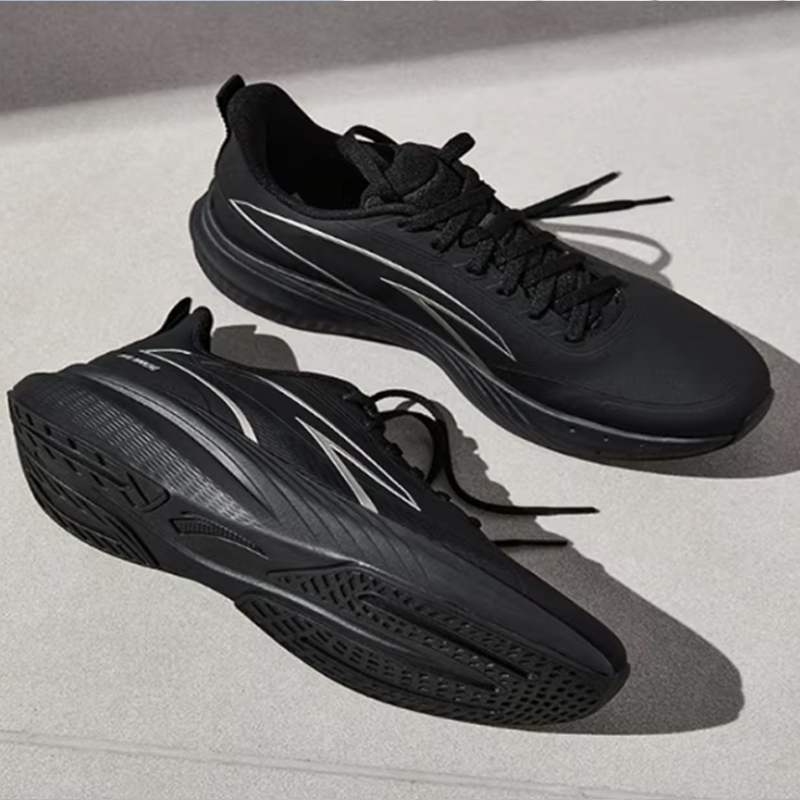Anta Cloud Trace PRO Low top Casual Running Shoes Men’s Basic Black Metal Titanium