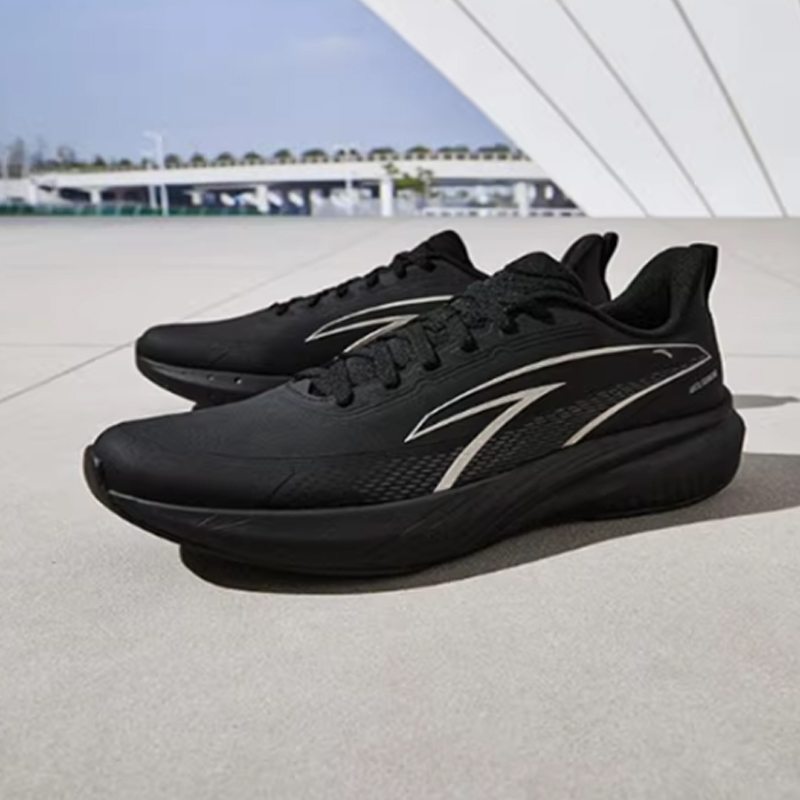 Anta Cloud Trace PRO Low top Casual Running Shoes Men’s Basic Black Metal Titanium