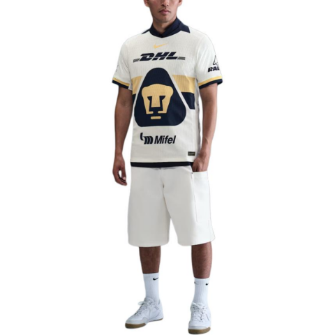 Nike Pumas Unam 2025/26 Stadium Home Men’s Nike Dri FIT Soccer Replica Jersey