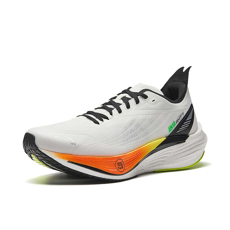 Anta Rocket 7pro Slip Resistant Abrasion Resistant Low top Casual Running Shoes Men’s White Black