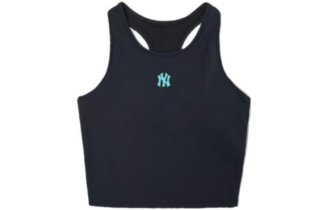 MLB New York Yankees Sleeveless Sports Shirts Women's Black Racerback