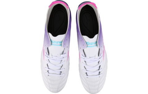 Mizuno AG Artificial Ground Cushioning Soccer Shoes Men’s White Purple