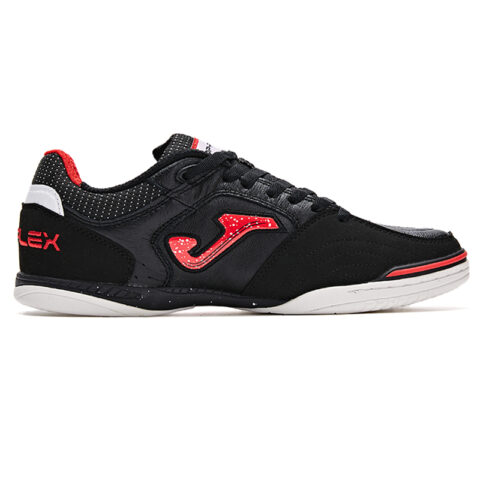 Joma IC/in Indoor Leather Five A Side Soccer Shoes Men’s Black Red
