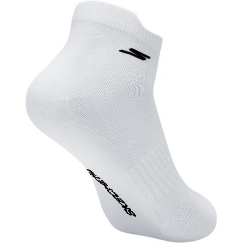 Skechers Wilderness Outdoor Collection Comfortable Sports Collection Ankle Socks Women’s 2 Pack White/Glacier Gray 05U9