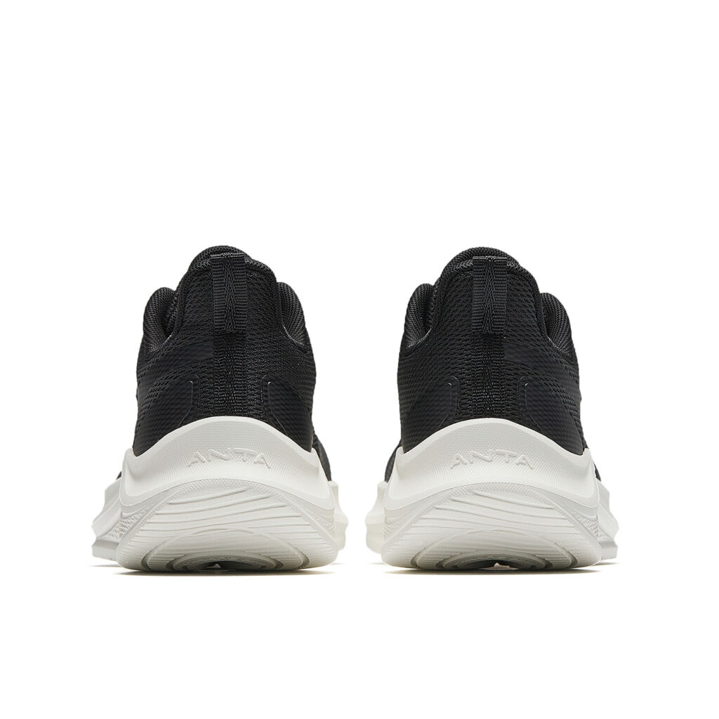 Anta Fabric Low top Running Shoes Women’s Basic Black/Ivory White