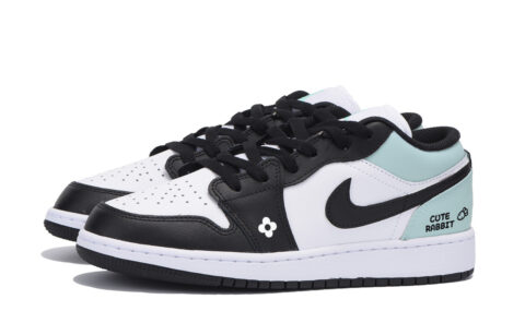 Jordan Air Jordan 1 Urban Chic Style, Exclusive Shoe Box Low top Vintage Basketball Shoes Men’s White