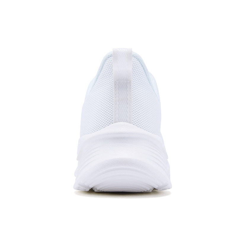 Erke Cushioning Slip Resistant Breathable Low top Casual Running Shoes Women’s Microcrystal White