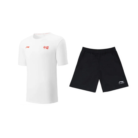 Li Ning Casual Sportswear Unisex White+Black