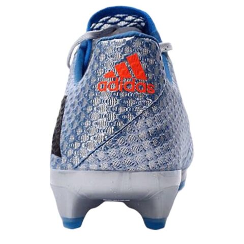 Adidas FG Firm Ground Slip Resistant Abrasion Resistant Soccer Shoes Men’s Silver Blue
