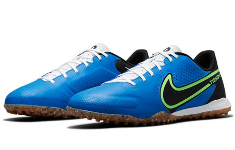 Nike Legend 9 Academy TF Turf Low-Top Soccer Shoes Blue