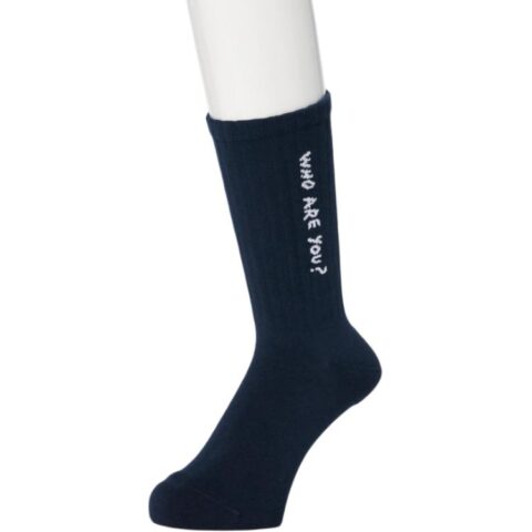 UNIQLO X Keith Haring Crew Socks Men’s 1 Pack Navy Blue