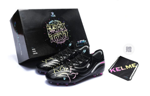 KELME Master 2.0 MG Multi Ground Cushioning Slip Resistant Abrasion Resistant Support Soccer Shoes Men’s Black
