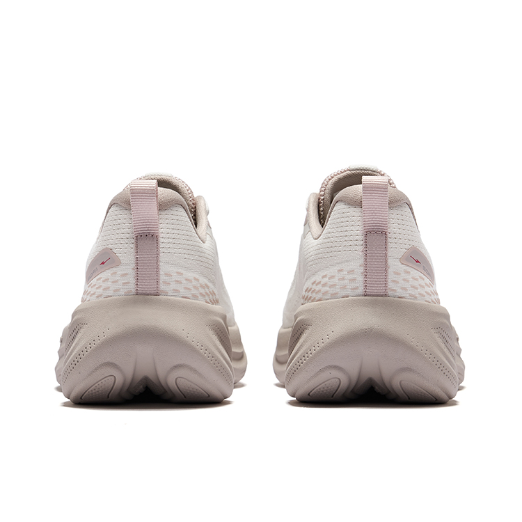 Erke Cushioning Breathable Rebound Low top Casual Running Shoes Women’s Gray White