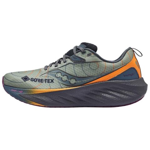 Saucony TRIUMPH Victory 22 Low top Running Shoes Men’s Green Gray Yellow