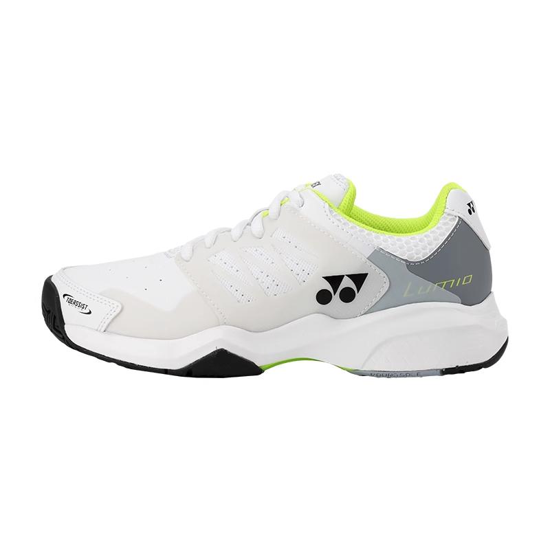 YONEX Versatile Cushioning Support Balance Lightweight Rebound Low top Tennis Shoes Unisex White Lime