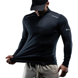 Monster Guardians Ultimate Technology Collection, Fleece Lined Breathable Solid Color Long Sleeved Workout Clothing