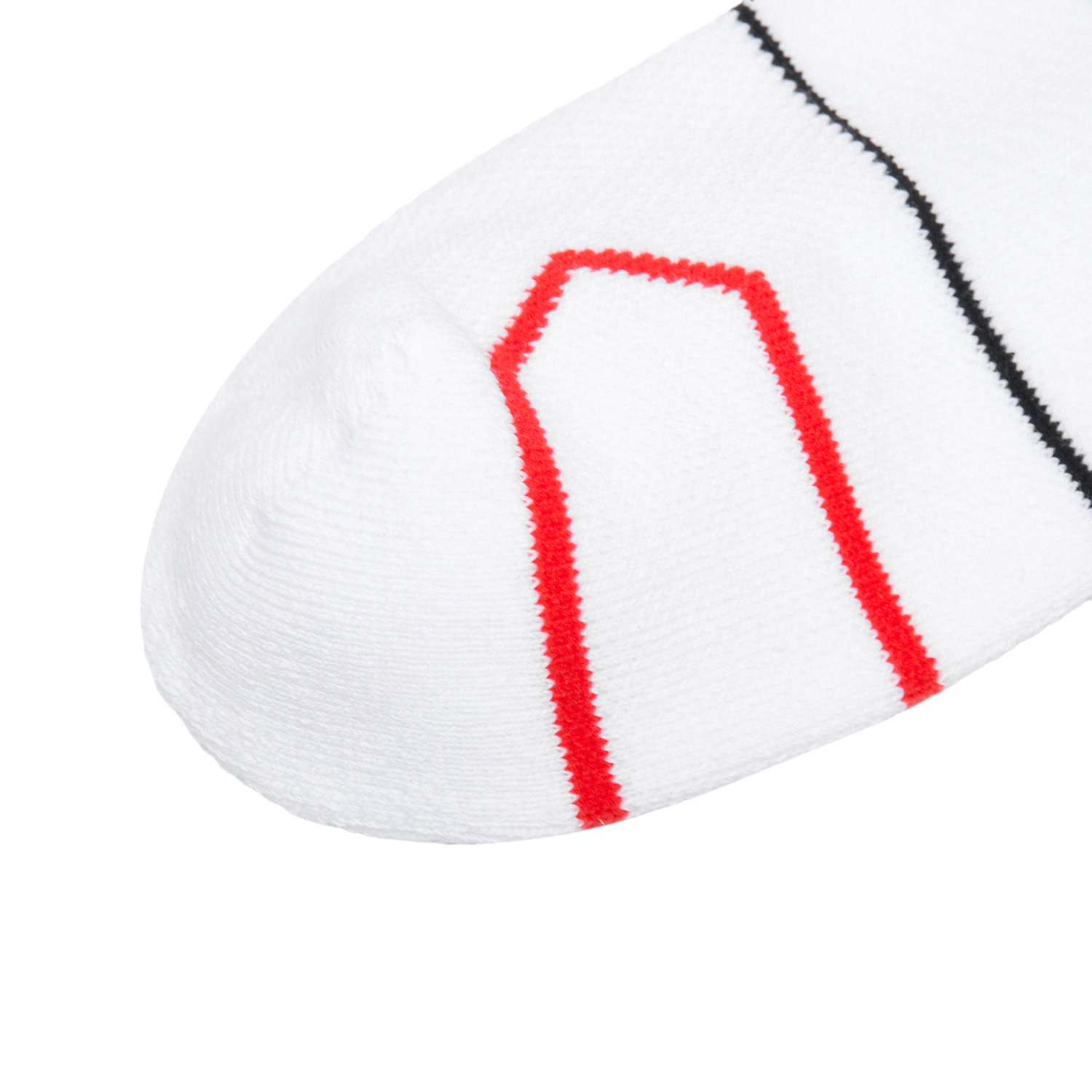 Li Ning Badminton Collection Badminton Socks Men’s 1 Pack White Red