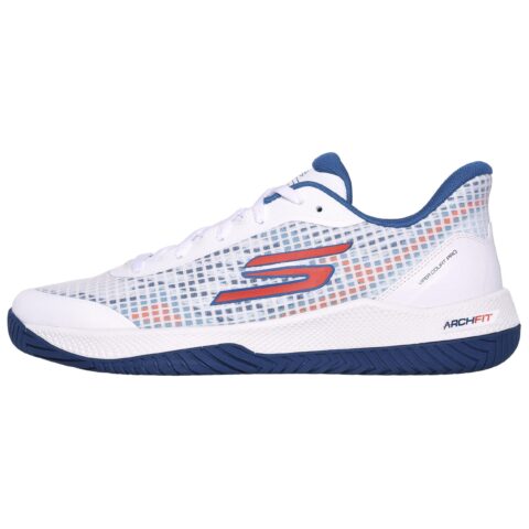 Skechers Viper Court Pro Low top Training Shoes Men’s White Blue
