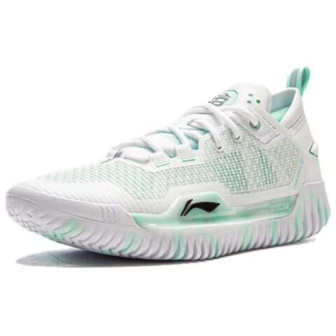 Li Ning BadFive 3 Low Cushioning, Wear Resistant Low top Basketball Shoes Men’s Standard White