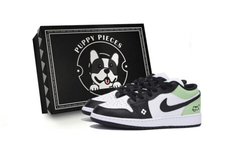Jordan Air Jordan 1 Low top Vintage Basketball Shoes Men’s White