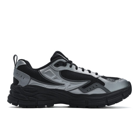 FILA Blade Low top Casual City Commuting Running Shoes Men’s Black Silver