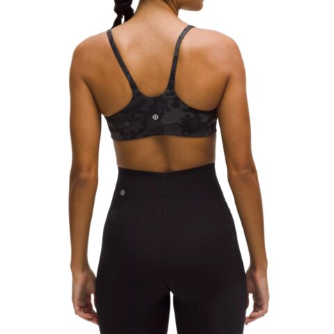 Lululemon Wunder Train Sports Underwear Women’s Black Floral