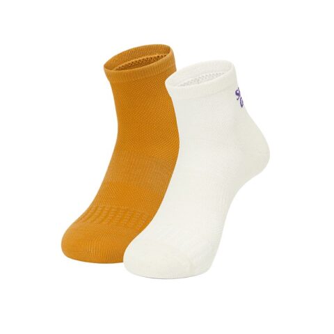 Skechers Wilderness Outdoor Collection Ankle Socks Women’s 2 Pack Protein/Honey Yellow 05HF