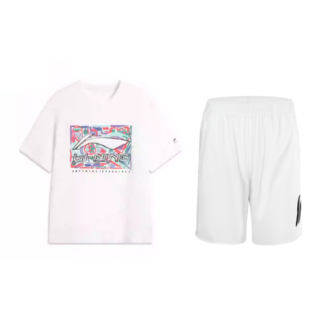 Li Ning Casual Sportswear Unisex White