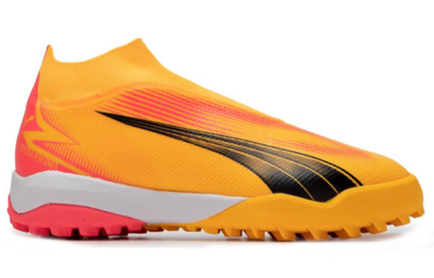 PUMA TT Turf Soccer Shoes Men’s Yellow Red