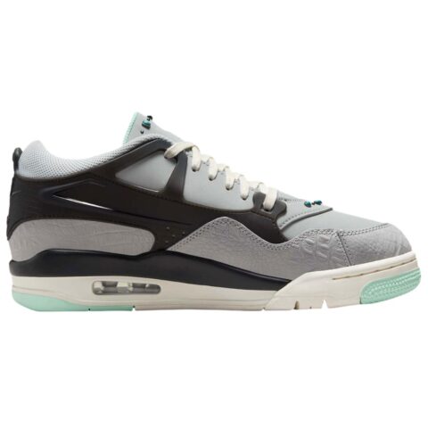Jordan Air Jordan 4 Low top Vintage Basketball Shoes Men’s Gray Black