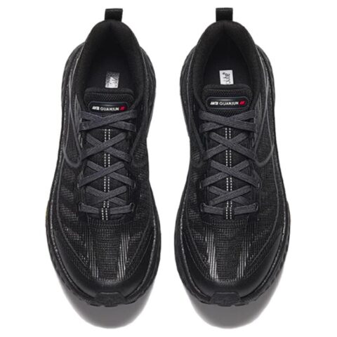 Anta Breathable And Slip Resistant Breathable And Slip Resistant Low top Casual Running Shoes Women’s Black