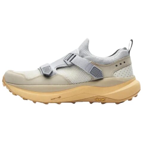 Saucony SlLO Comfortable Slip Resistant Abrasion Resistant Low top Running Shoes Unisex Beige Blue