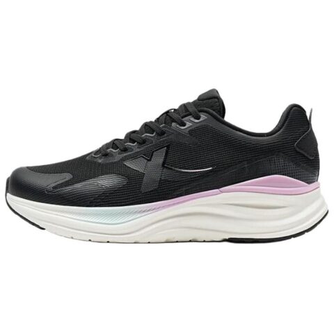 XTEP Chi Yuan Cushioning Abrasion Resistant Coverage Low top Casual Running Shoes Women’s Black Pink