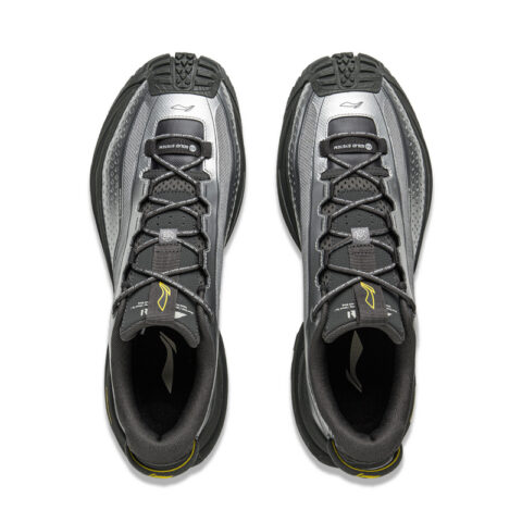 Li Ning Outdoor CF Tracing Low top Outdoor Hiking Shoes Unisex Silver