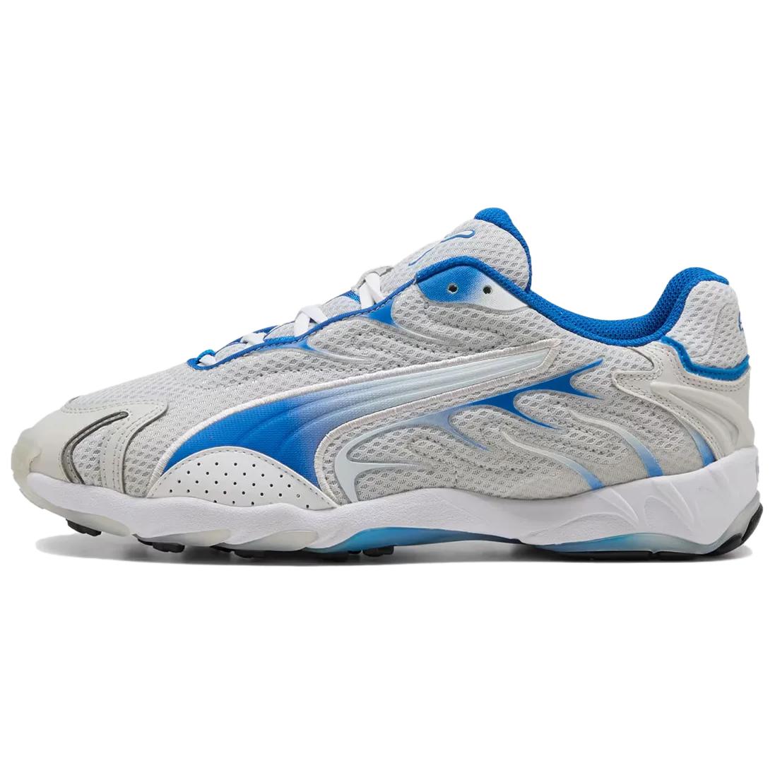 PUMA Inhale Slip Resistant Abrasion Resistant Slip Resistant Abrasion Resistant Low top Running Shoes Unisex Gray Blue
