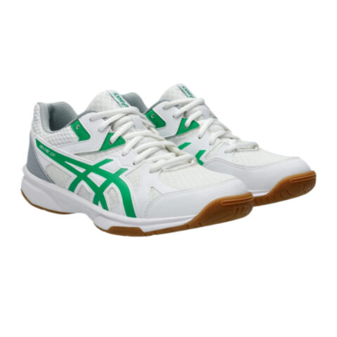 ASICS RIVRE CF Fabric Abrasion Resistant, Breathable, Lightweight Low top Badminton Shoes Unisex Turquoise Green