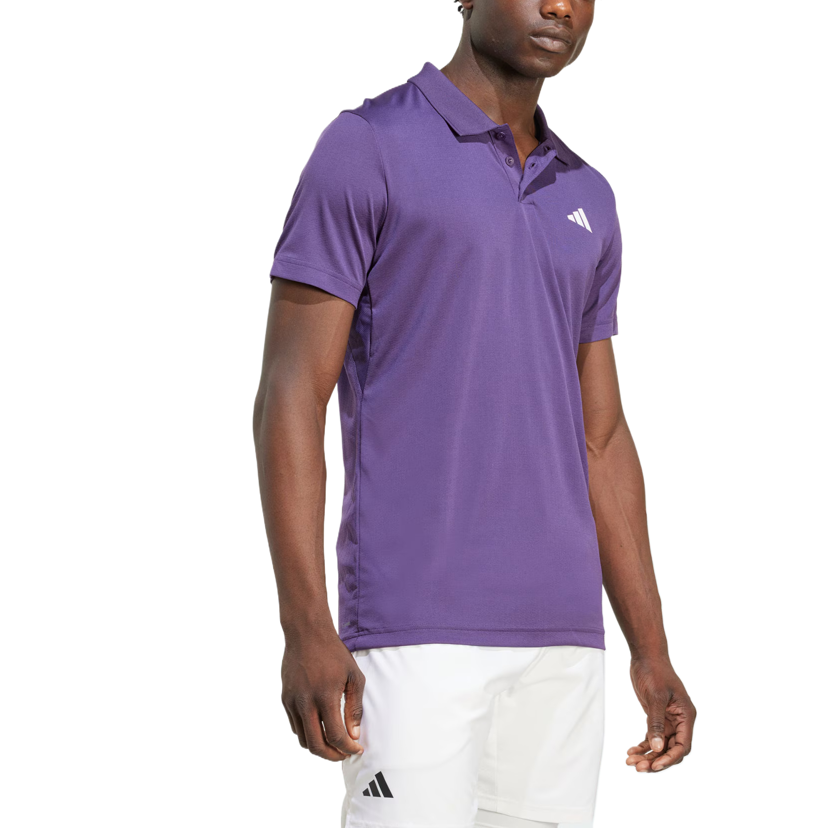 Adidas Tennis Tops Men’s Aurora Plum Purple Lapel Moderate