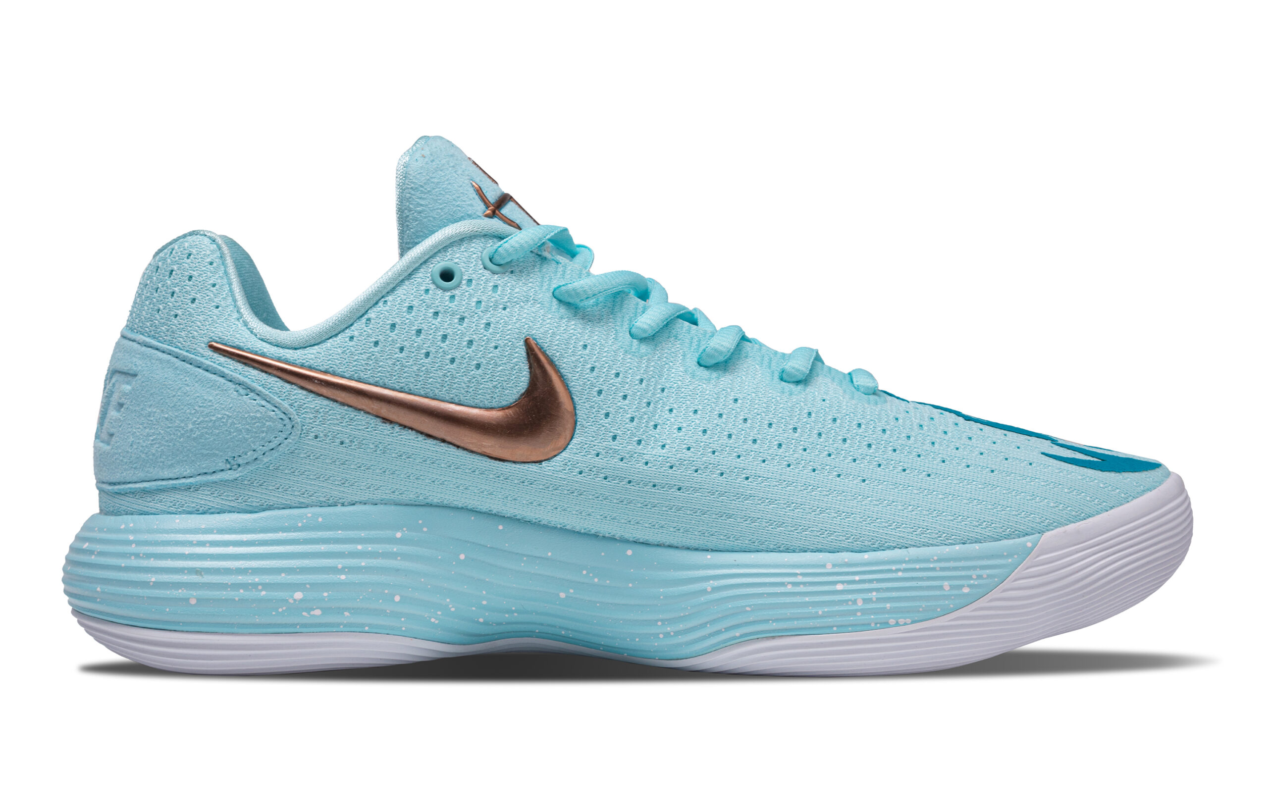 Nike Hyperdunk 2017 Seal Monster Flock Low top Basketball Shoes Men’s Blue White