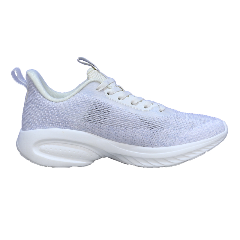 Erke Cushioning Breathable Lightweight Low top Casual Sprint City Commuting Running Shoes Women’s White