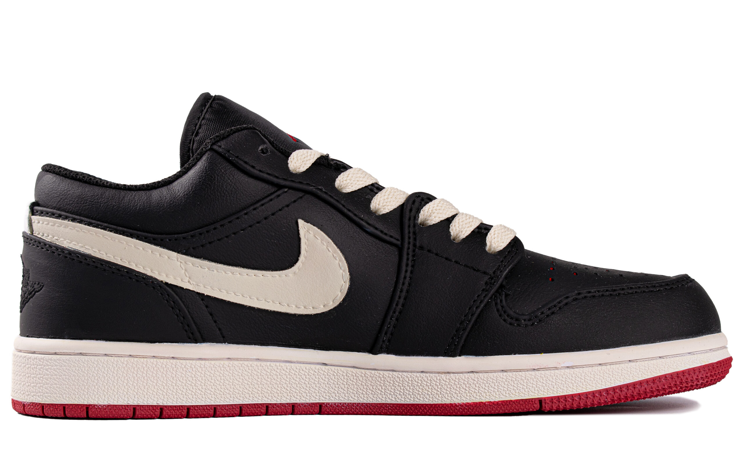 Jordan Air Jordan 1 Dark Night WS Abrasion Resistant Low top Vintage Basketball Shoes Men’s Black