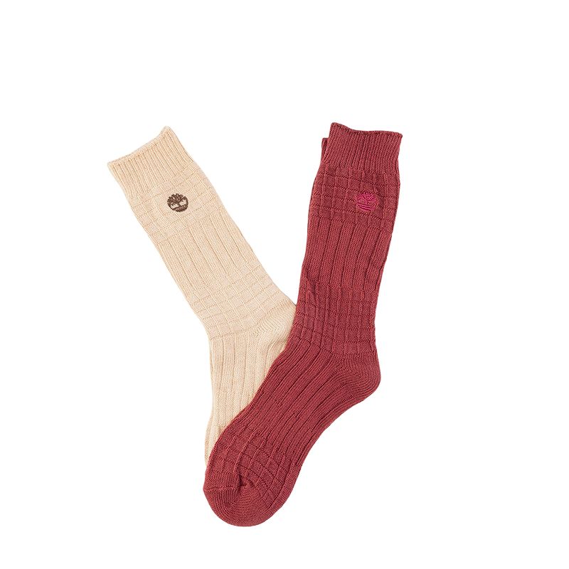 Timberland SS25 Knee High Socks Unisex 2 Pack