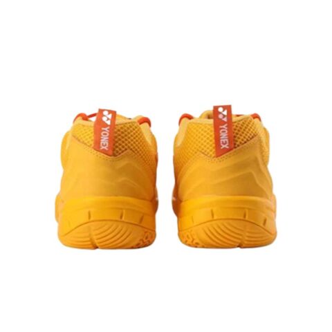 YONEX Power Cushion Comfortable Abrasion Resistant Low top Badminton Shoes Unisex Yellow Orange